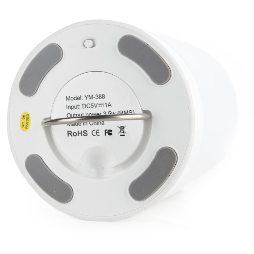 Głośnik Bluetooth z lampą LED na dotyk Biały EG 019006 (2)