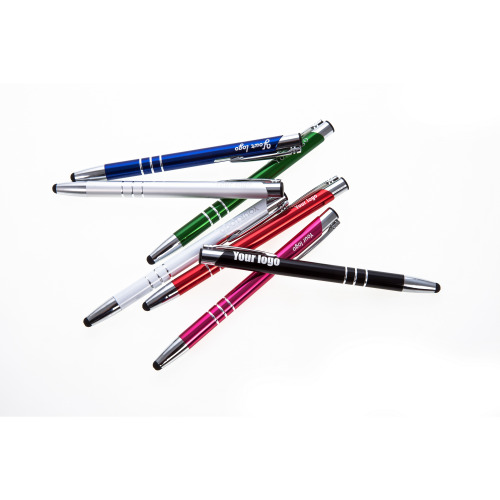 Długopis, touch pen różowy V1601-21 (5)