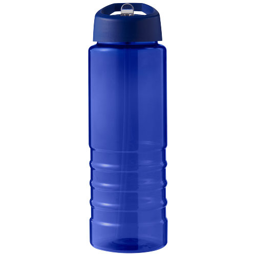 H2O Active® Eco Treble bidon z pokrywką z tutką o pojemności 750 ml  Niebieski 21048203 (2)