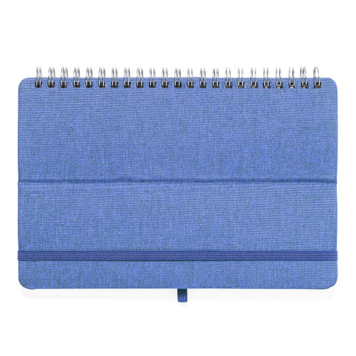 Notatnik RPET ok. A5, stojak na telefon, stojak na tablet niebieski V0594-11 (6)