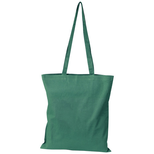 Torba bawełniana z długim uchem Ciemnozielony X6088099 