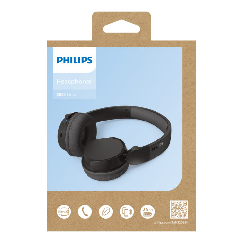 TAH3209 |Słuchawki nauszne Bluetooth Philips z 25-godzinnym czasem odtwarzania Czarny LT42250-N0002 (3)