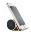 Metalowy głośnik Bluetooth ze stojakiem na telefon Złoty EG 009698 (2) thumbnail