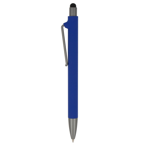 Pióro kulkowe Madeira z rysikiem R-ABS Niebieski LT87851-N0011 (2)