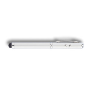 Długopis 4 w 1, touch pen, wskaźnik laserowy, latarka