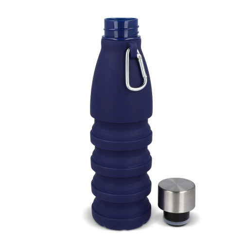 Składana butelka na wodę 550 ml Ciemnoniebieski LT98720-N0010 (6)