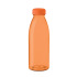 Butelka RPET 500ml przezroczysty pomarańczowy MO6555-29  thumbnail
