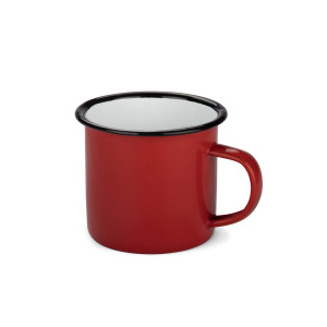Kubek emaliowany EMAL 300 ml Czerwony