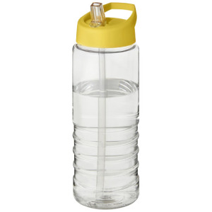 Bidon H2O Treble o pojemności 750 ml z wieczkiem z dzióbkiem Przezroczysty