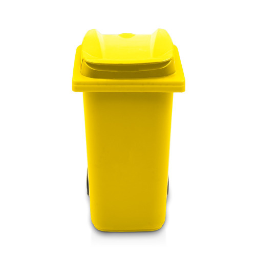 Pojemnik na przybory do pisania „kontener na śmieci” | Erco żółty VA079-08 (3)
