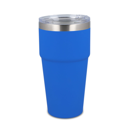 T-ceramiczny kubek do samochodu o miękkim dotyku 500ml Niebieski LT98729-N0011 