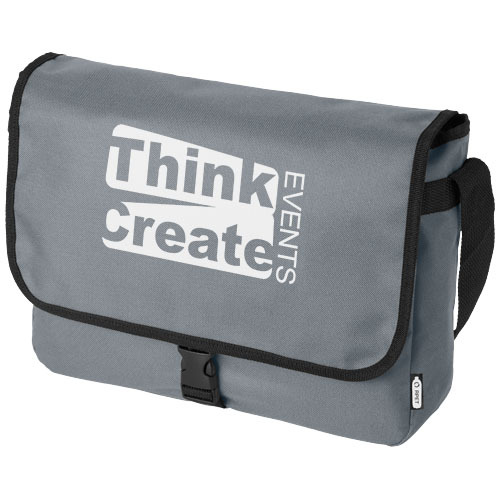 Omaha torba na ramię z tworzywa sztucznego pochodzącego z recyklingu Szary 12062221 (1)