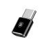 Adapter micro-USB do USB typ-C Czarny EG 049303  thumbnail