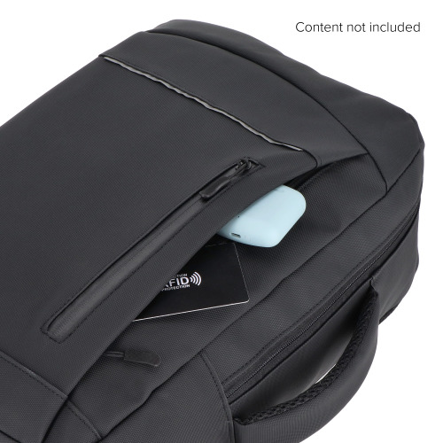 Plecak na laptopa PU Osaka 30 x 14 x 42 cm 15 l Czarny LT95340-N0002 (2)