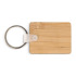 Bambusowy prostokątny brelok do kluczy Naturalny LT99715-N0094 (1) thumbnail