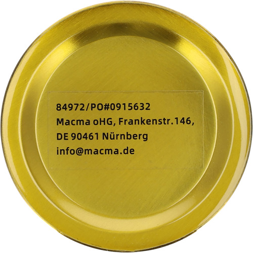 Butelka metalowa 400 ml MARILYN żółty 8497208 (6)