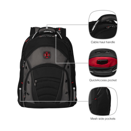 SYNERGY 16` computer backpack Szary W600635 (7)