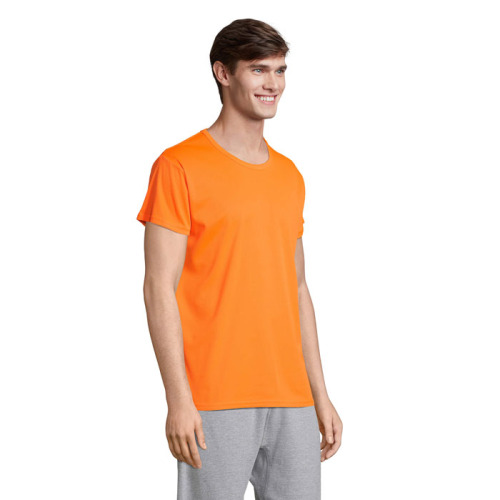 SPRINT UNI T-SHIRT 130g Neonowy Pomarańczowy S02995-NO-M (2)