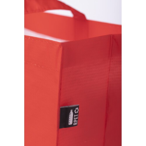 Ekologiczna torba rPET czerwony V0766-05 (1)
