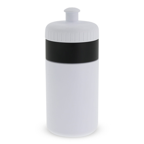 Bidon Sportowy Z Obwódka 500ml Biały / czarny LT98735-N0102 (3)