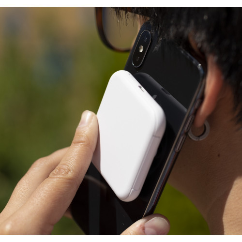 Ładowarka bezprzewodowa 5W z przyssawkami, stojak na telefon Biały V0307-02 (4)