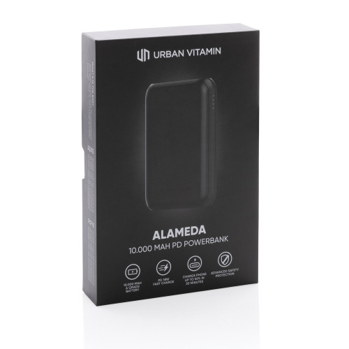 Szybki power bank 10000 mAh Urban Vitamin Czarny P322.701 (4)