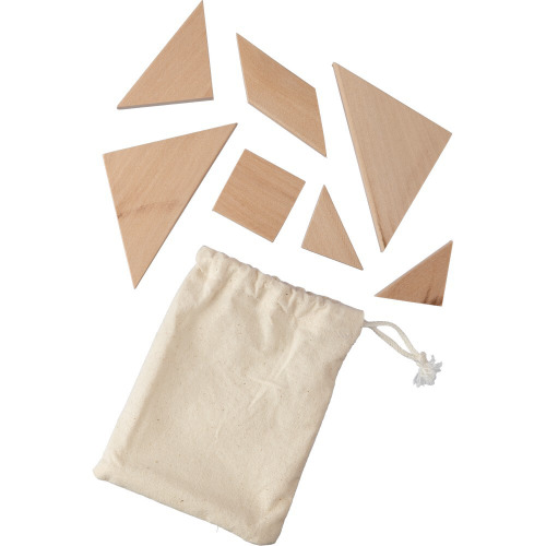 Puzzle tangram Brązowy VA184-16 