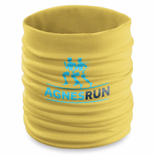 Osłona na twarz i szyję, komin | Oskarine żółty V9785-08 (4)