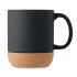 Ceramiczny kubek z korkiem czarny MO6839-03 (2) thumbnail