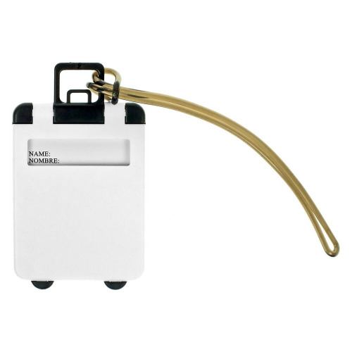 Zawieszka do bagażu Biały V4751-02 (1)