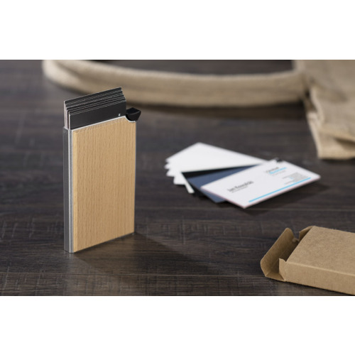 Etui na karty RENE Naturalny 17865 (10)