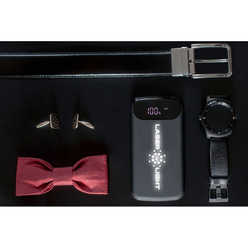 Bezprzewodowy power bank 8000 mAh Mauro Conti, ładowarka bezprzewodowa 5W | Eric Czarny V0134-03 (3)