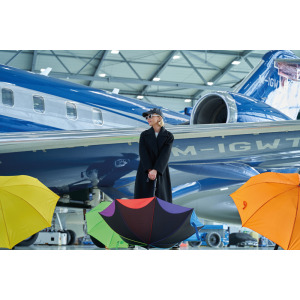 Parasol automatyczny ø120 cm MATTEO Wielokolorowy