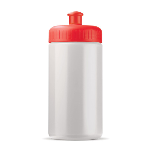 Bidon Sportowy Classic 500ml Biały / czerwony LT98795-N0121 