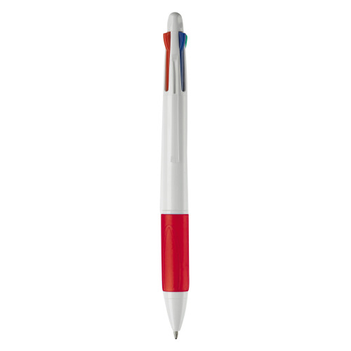 Długopis 4-kolorowy Biały / czerwony LT87226-N0121 (5)