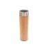 Bambusowy termos 500 ml, posiada sitko zatrzymujące fusy oraz cyfrowy wyświetlacz temperatury napojów drewno V4871-17 (2) thumbnail