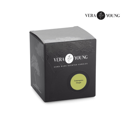 Świeca sojowa 170g - Lemongrass & Ginger - VERA YOUNG Przezroczysty 12101-19 (10)
