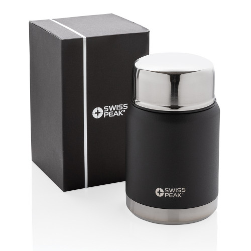Próżniowy pojemnik na żywność 500 ml Swiss Peak Elite Czarny P432.981 (10)