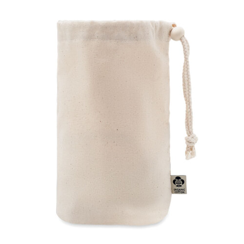 Mała torba z bawełny beżowy MO6624-13 (2)