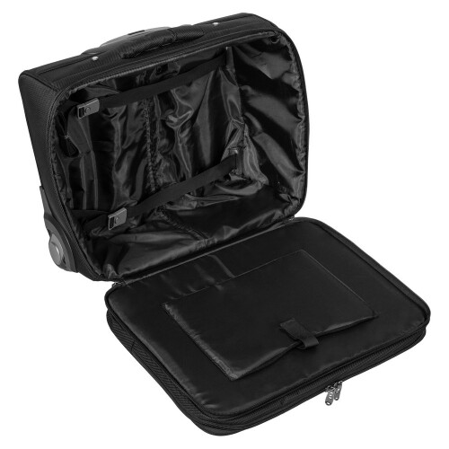 Walizka, torba podróżna na kółkach, torba na laptopa czarny V8995-03 (2)