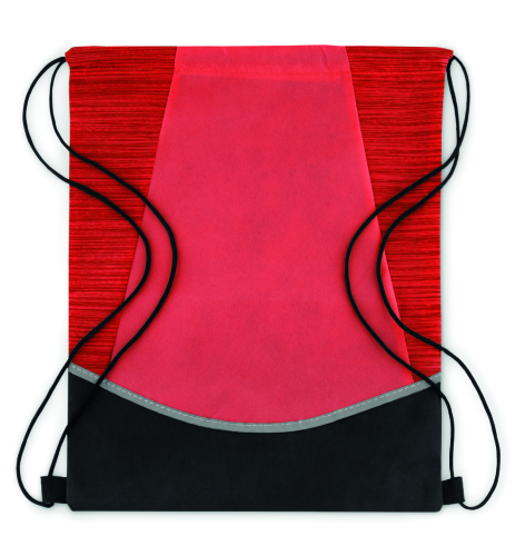 Plecak ze sznurkiem czerwony MO9476-05 (1)
