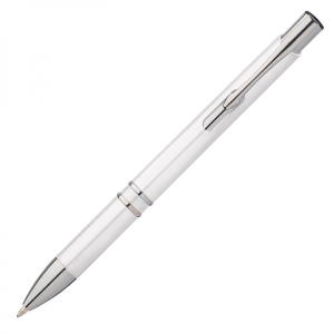 Długopis plastikowy BALTIMORE biały