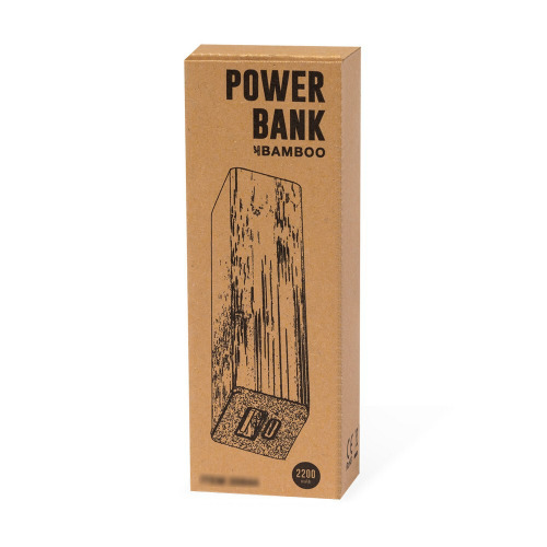 Bambusowy power bank 2200 mAh Drewno V2021-17 (3)