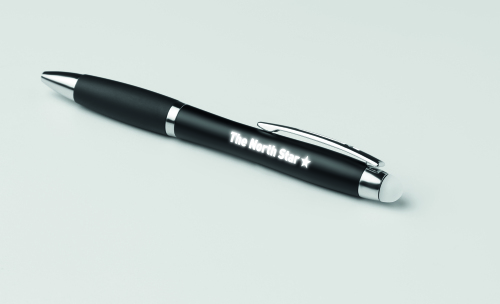 Długopis z podświetlanym logo biały MO9340-06 (3)