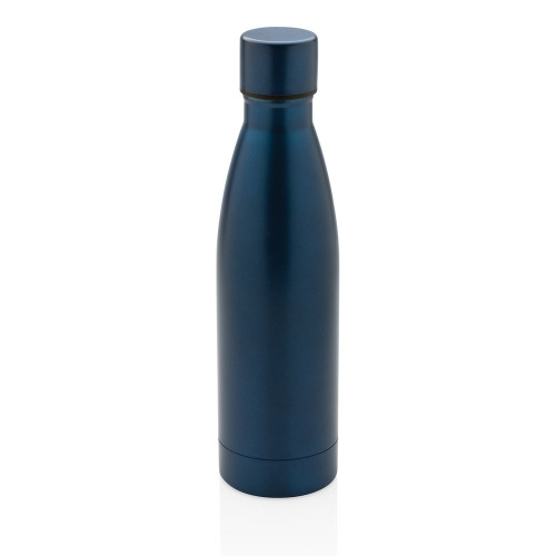 Butelka termiczna 500 ml, stal nierdzewna z recyklingu Niebieski P433.275 (4)