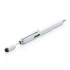 Długopis wielofunkcyjny, poziomica, śrubokręt, touch pen srebrny V1996-32 (1) thumbnail