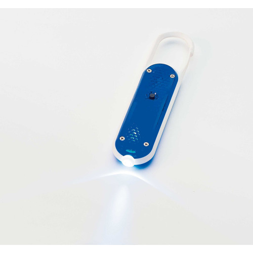 Odblaskowa zawieszka z karabińczykiem Niebieski T17017104 (1)