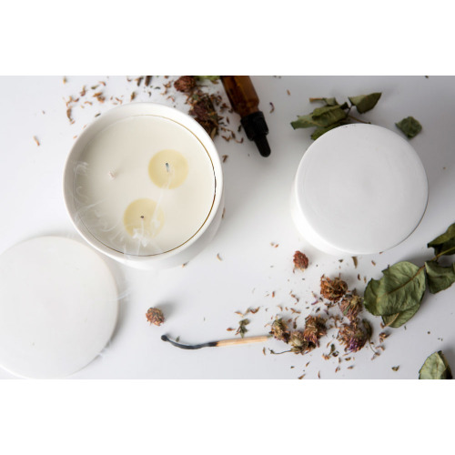 Świeca zapachowa White tea &amp; Sage 10x9cm default 5392406202- (3)
