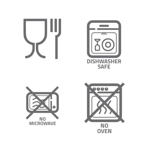 Emaliowany kubek 360 ml | Taeris Czerwony V7235-05 