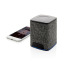 Głośnik bezprzewodowy 3W Light Up Logo Szary, szary P328.362 (1) thumbnail